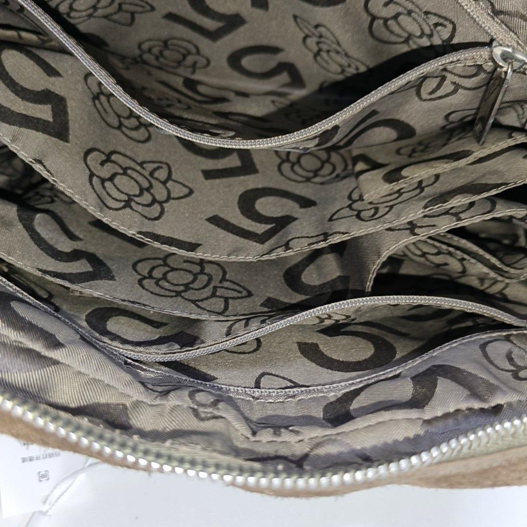 Chanel Mademoiselle Borsa fotografica cioccolato marrone scamosciato catena d'argento 2005-2006 1