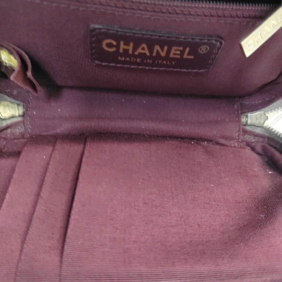 Chanel Mademoiselle Kamera Mini Kupfer Gold Lammfell Leder Gold Kette, 2014 im Angebot 7