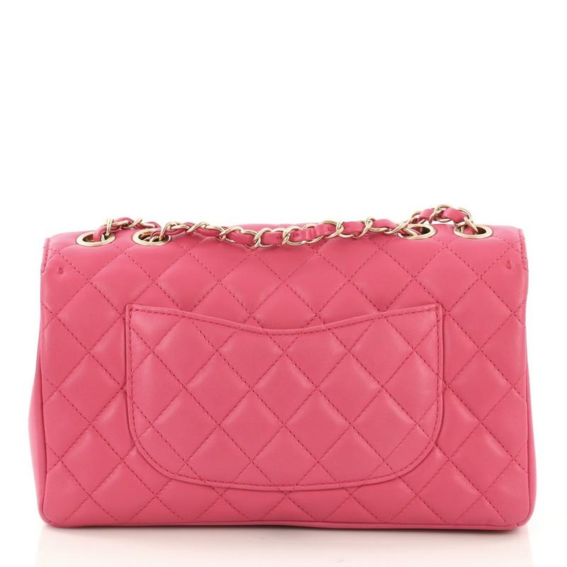 Chanel Mademoiselle Chic Flap Bag Quilted Lambskin Medium In Good Condition In NY, NY