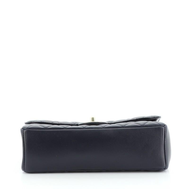 Chanel Mademoiselle Chic Flap Bag Quilted Lambskin Medium In Good Condition In NY, NY