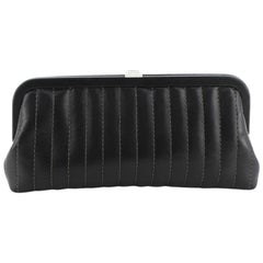 Chanel Mademoiselle Clutch Vertical Quilted Lambskin