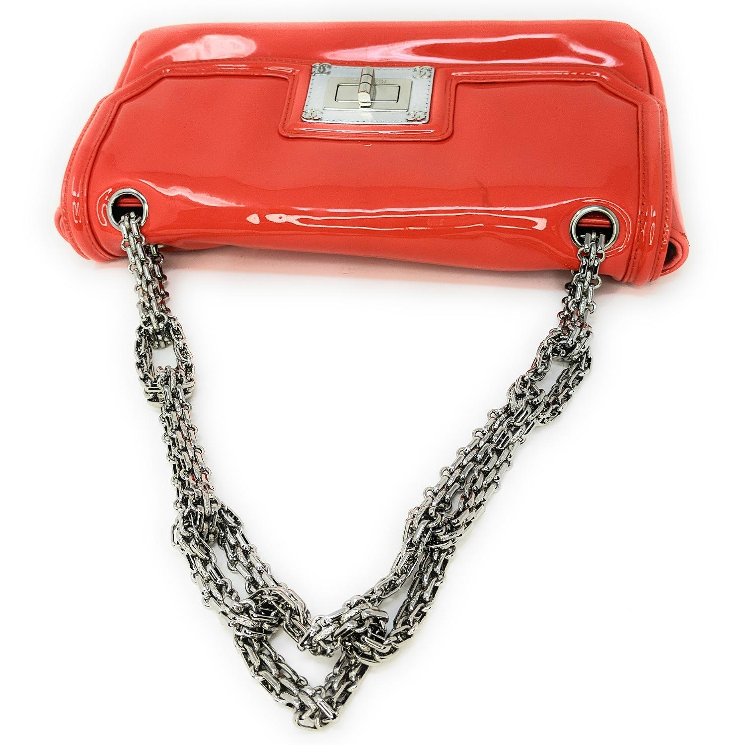 Chanel Mademoiselle Lock Linked Bijoux Chain Flap In Good Condition In Scottsdale, AZ