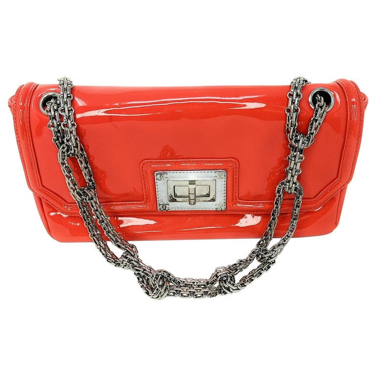 2009 Chanel Pink Tweed Mademoiselle Lock Crossbody