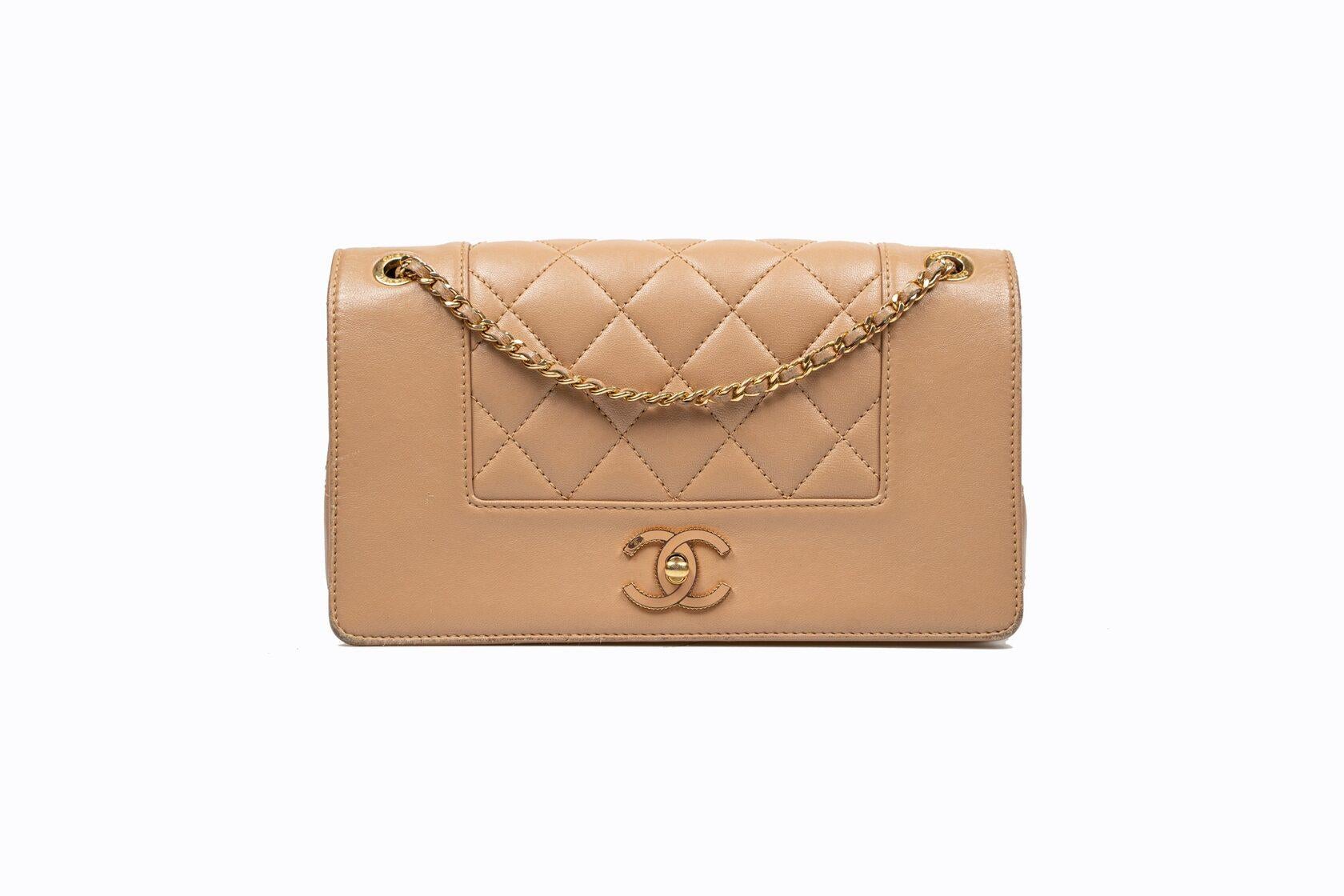 Chanel Mademoiselle Medium Flap Bag For Sale 3