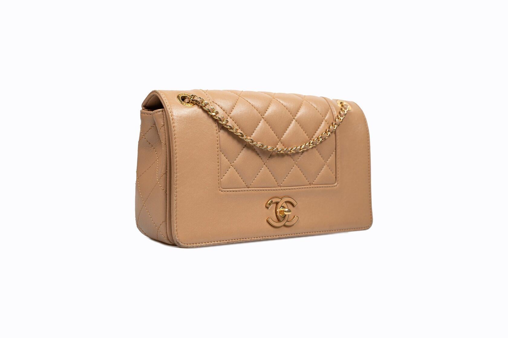 Chanel Mademoiselle Medium Flap Bag For Sale 6