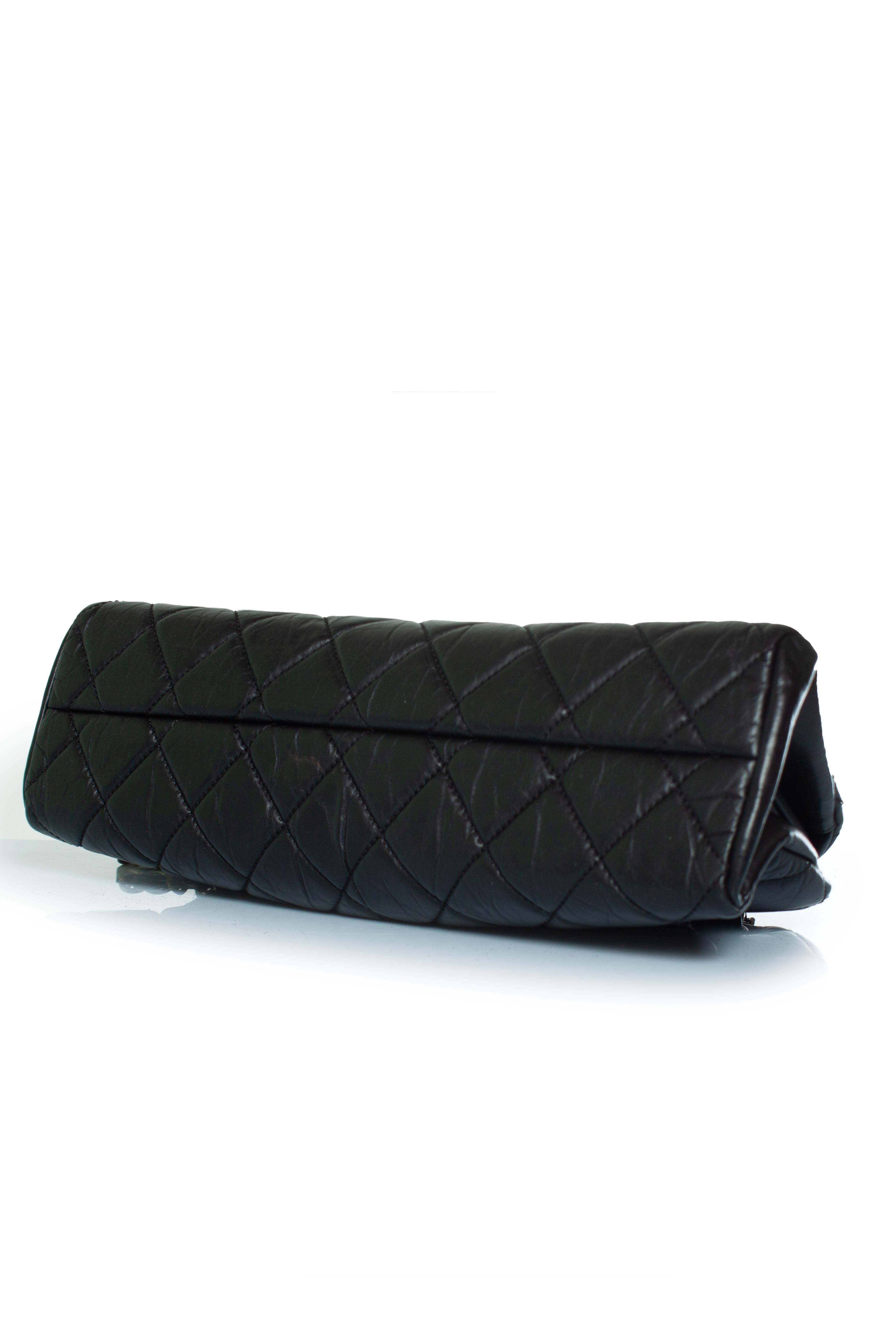 Chanel, bolso mademoiselle en negro en Bueno estado para la venta en AMSTERDAM, NL