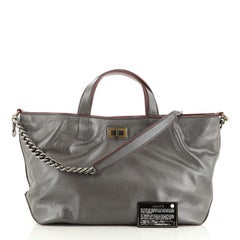Chanel Mademoiselle Tote Iridescent Caviar Medium