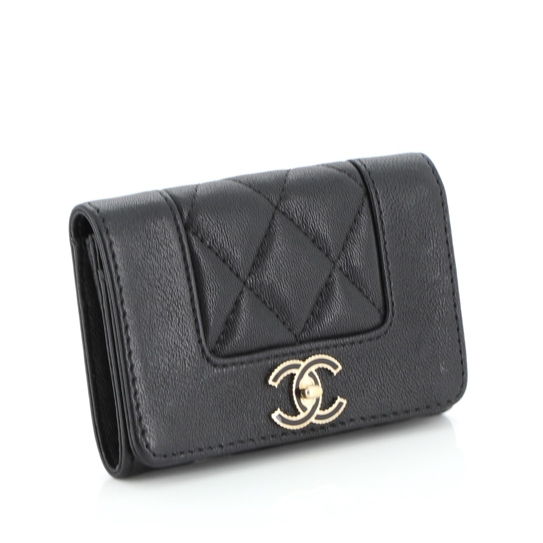 chanel card holder vintage