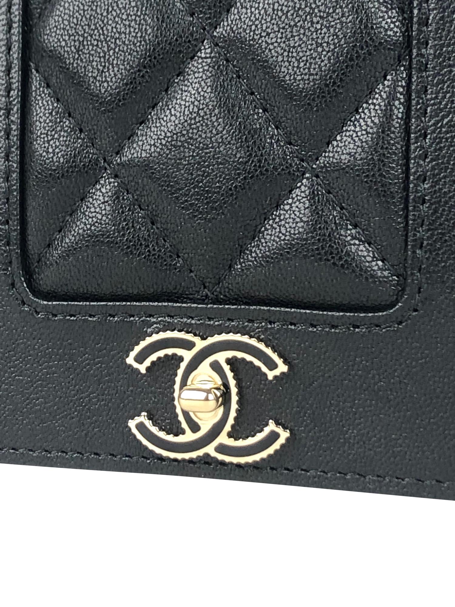 Chanel Mademoiselle Wallet on Chain Crossbody Bag For Sale 1