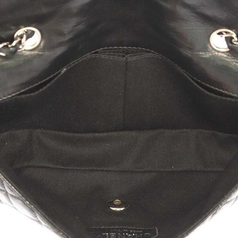 Women's or Men's Chanel Madison Chain Around Flap Bag Quilted Lambskin East West