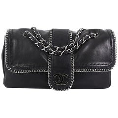 Chanel Madison Flap Bag Leather Medium