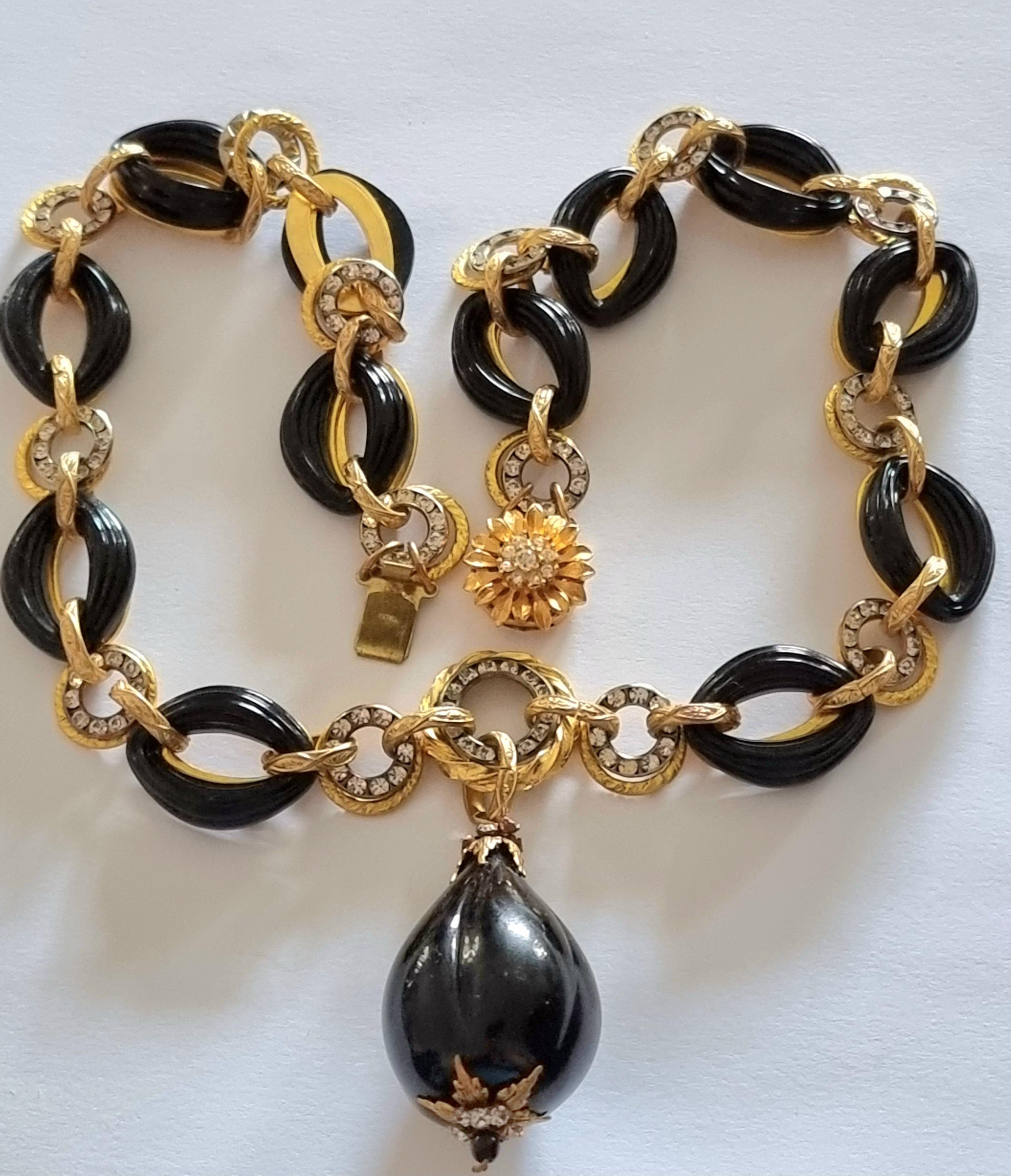 CHANEL, Magnificent vintage NECKLACE, High Fashion, France 5