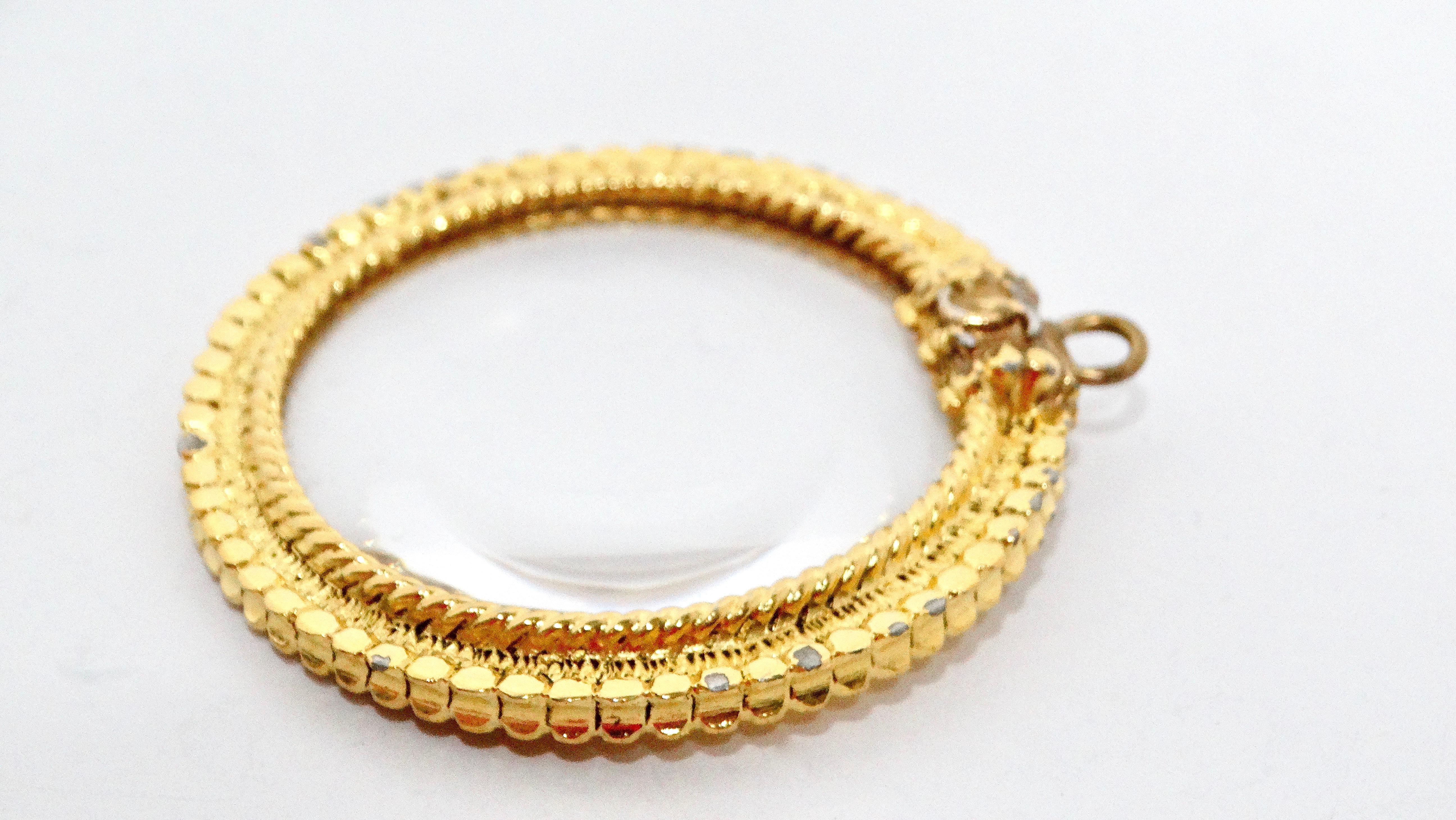 Chanel - Pendentif loupe plaqué or Pour femmes en vente