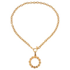 Chanel Magnifying Glass Necklace, 1980s