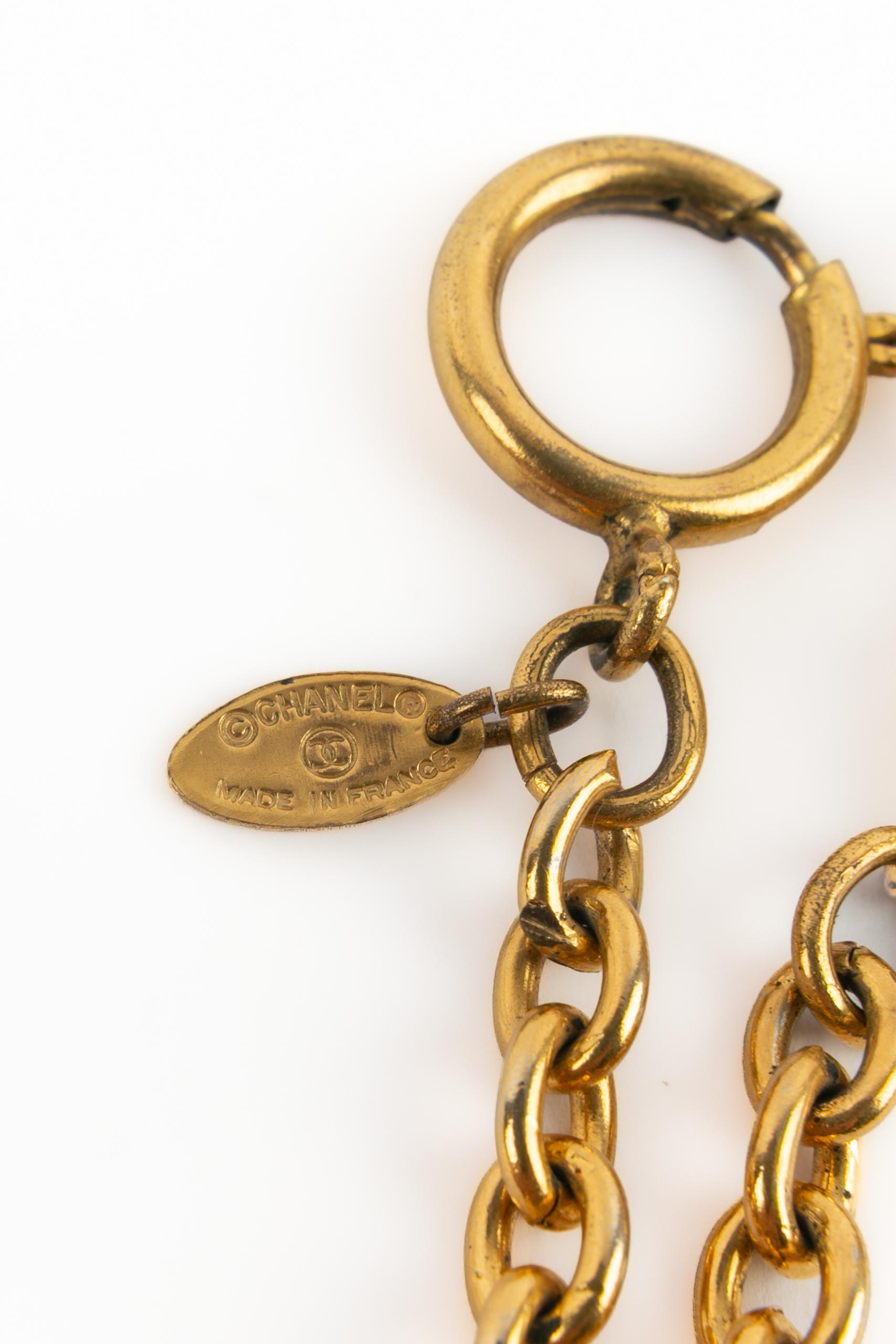 Chanel magnifying glass necklace For Sale 4
