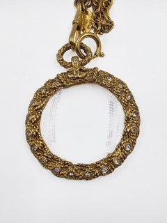 Chanel Magnifying Glass Pendant Necklace, France