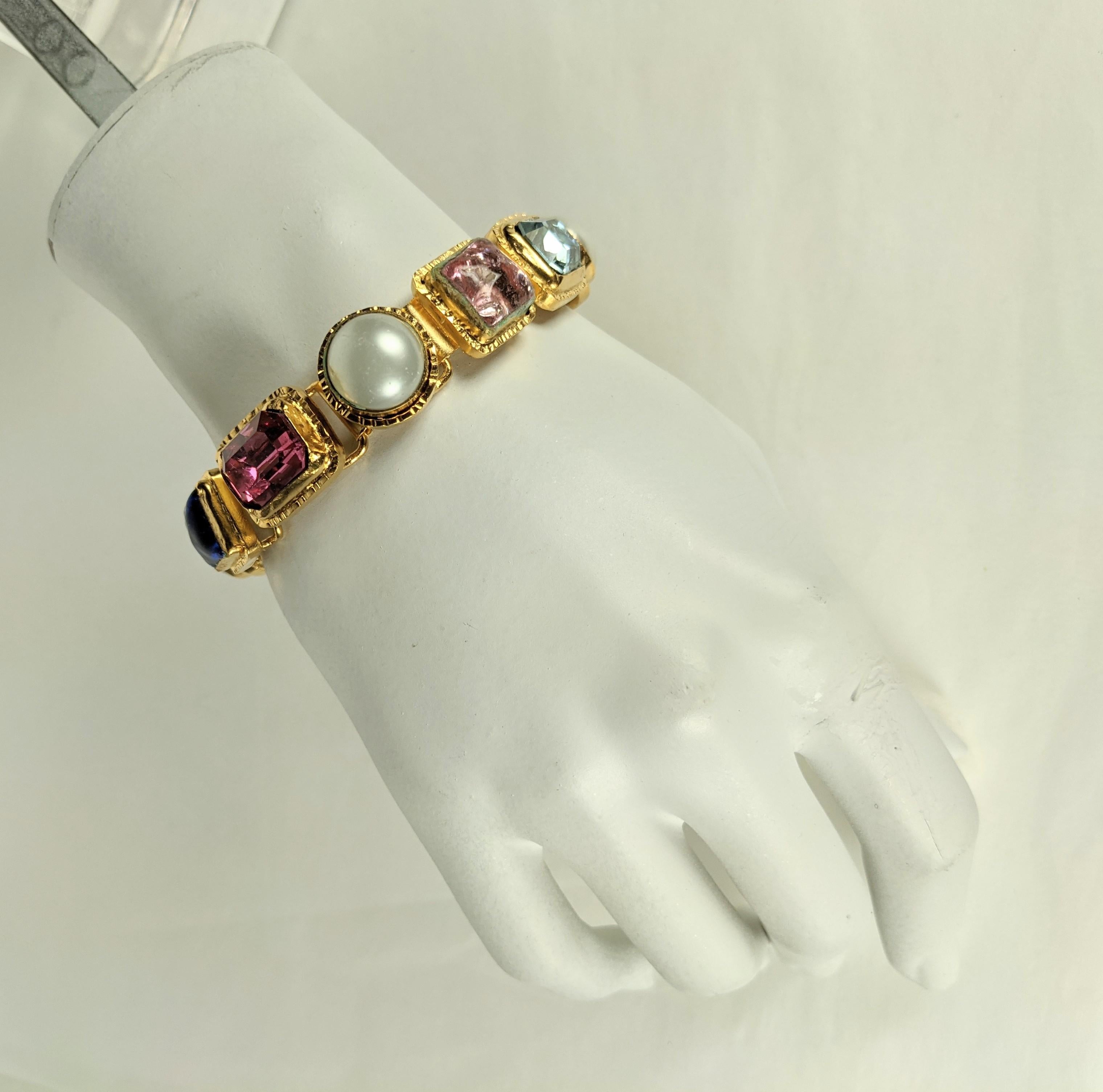 Chanel Maison Gripoix Renaissance Link Bracelet For Sale 4