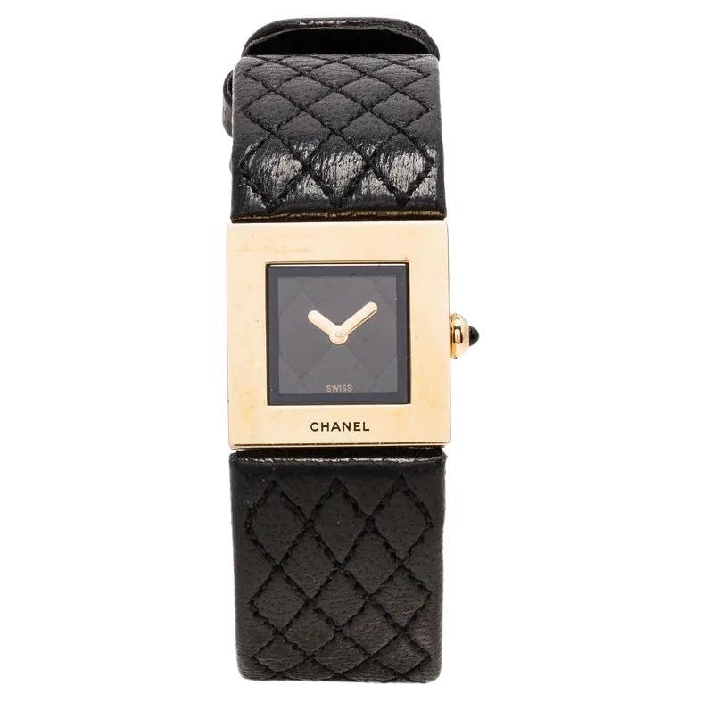 Chanel Matelasse 1993 Quartz 20mm Watch