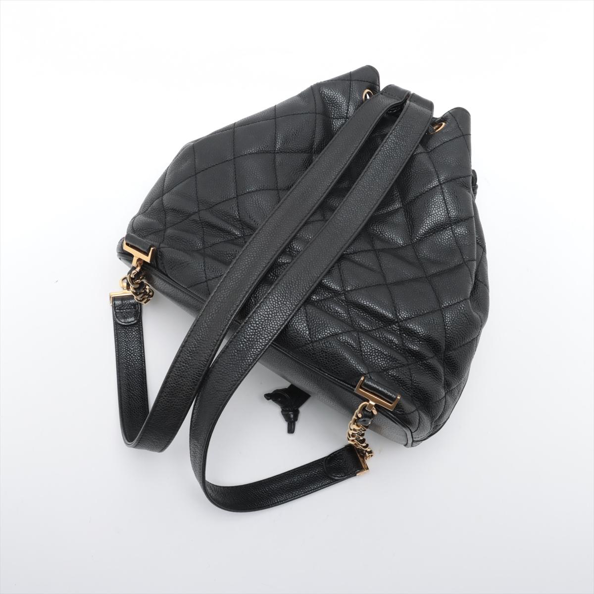 Chanel Matelassé Kaviar Haut Kette Kordelzug Rucksack * PREORDER * 2