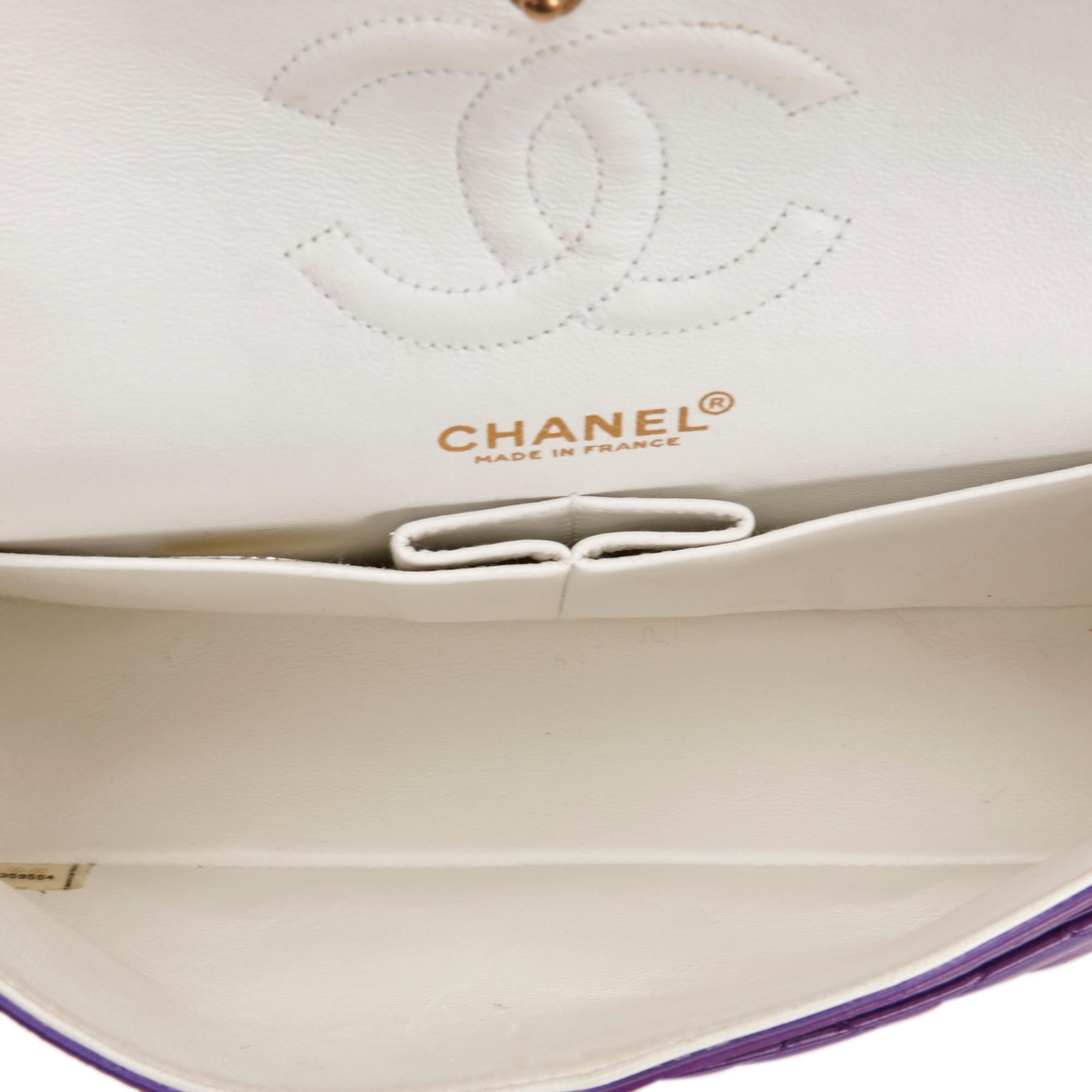 Women's Chanel Matelasse Double Flap Chain Shoulder Bag
