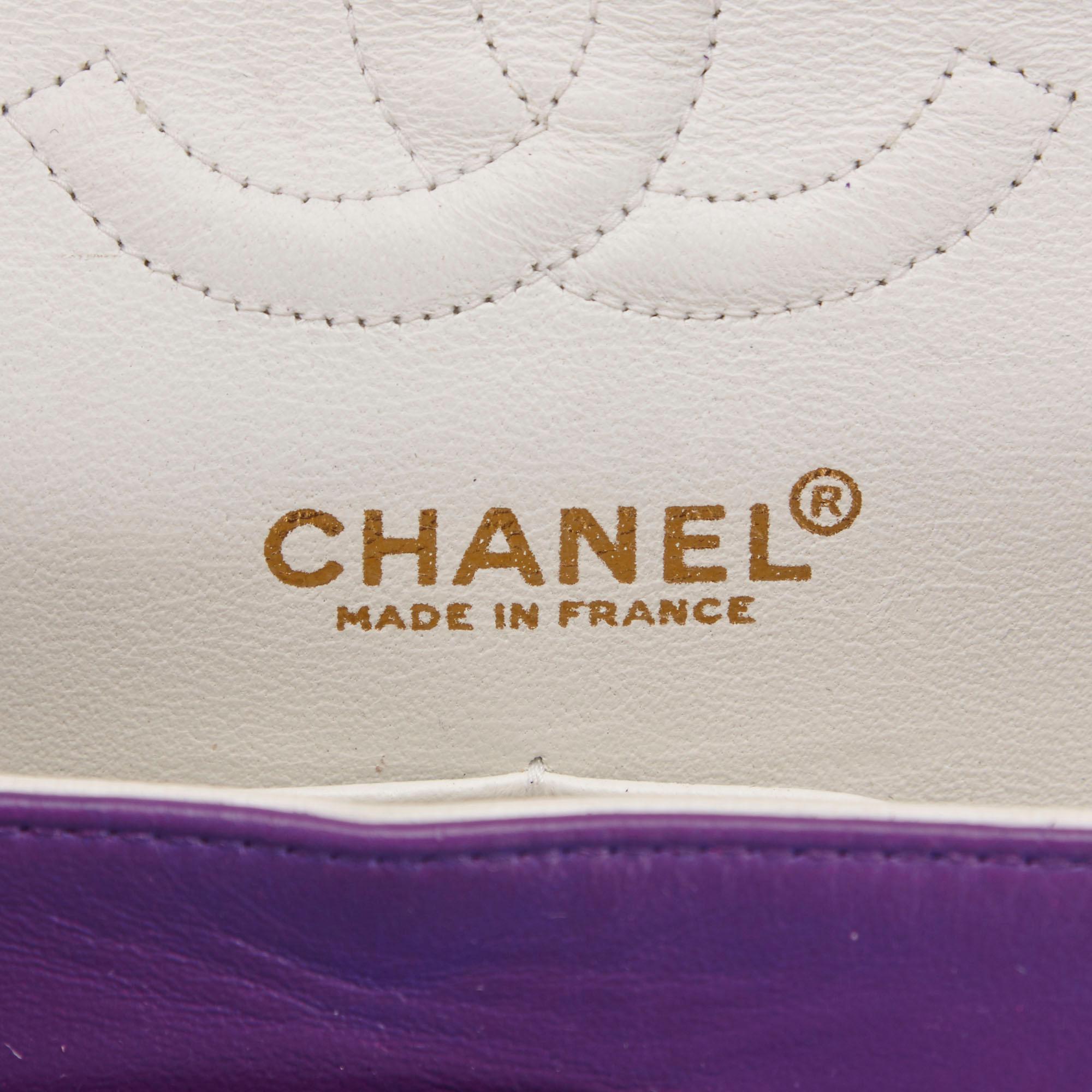 Chanel Matelasse Double Flap Chain Shoulder Bag 1