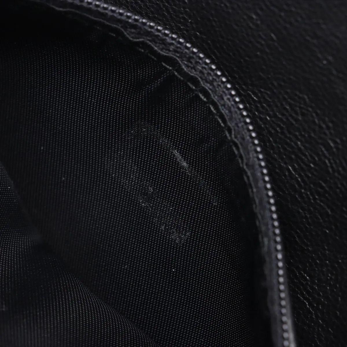 Chanel Matelasse Lambskin Chain Handbag Black For Sale 7
