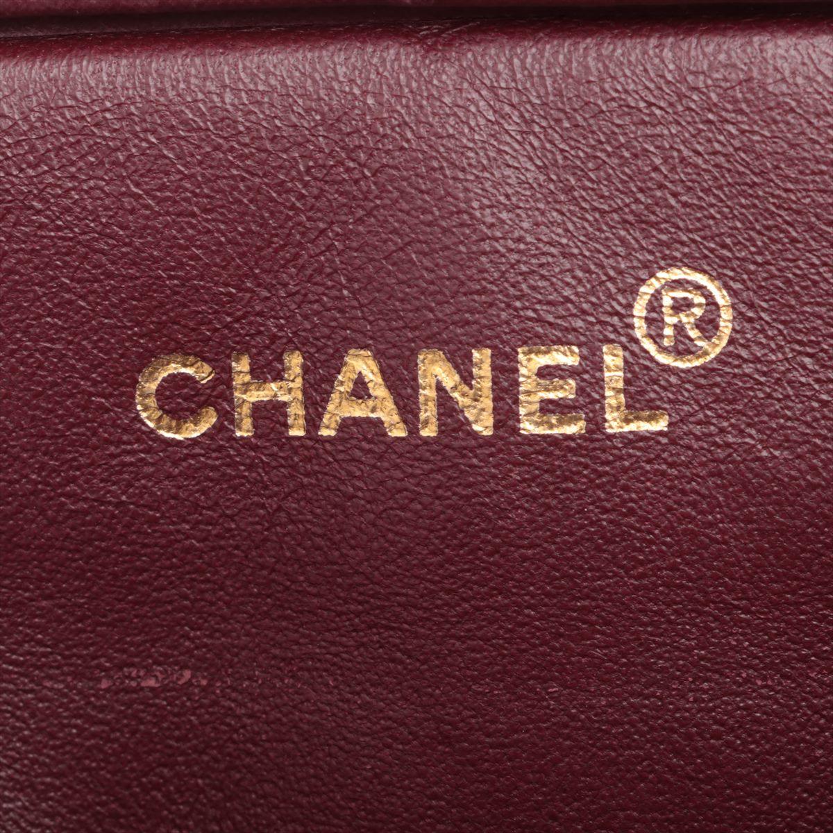 Chanel Matelasse Lambskin Chain Tote Bag Black 11
