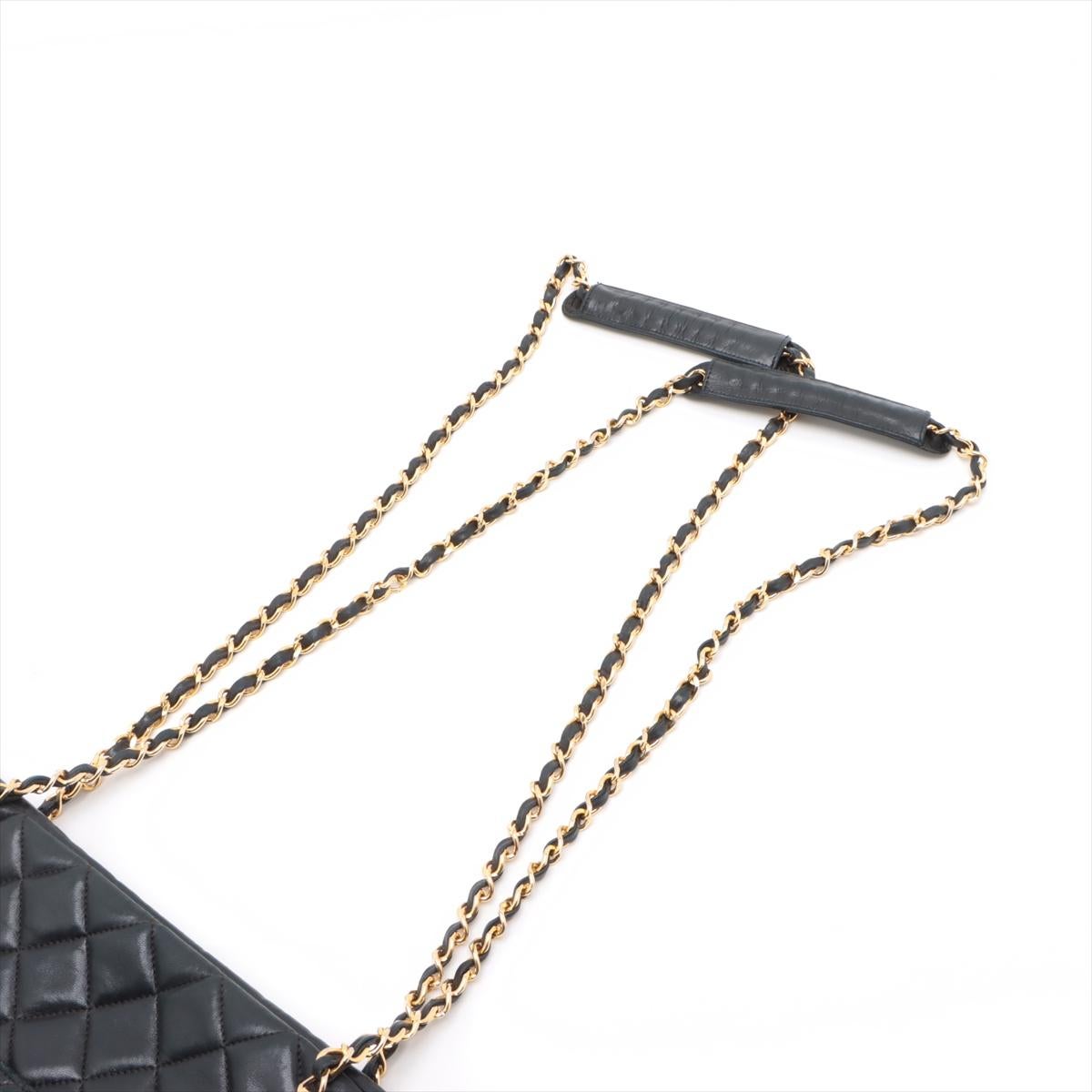 Chanel Black Matelasse Lambskin ID Bracelet Bag 1996-1997