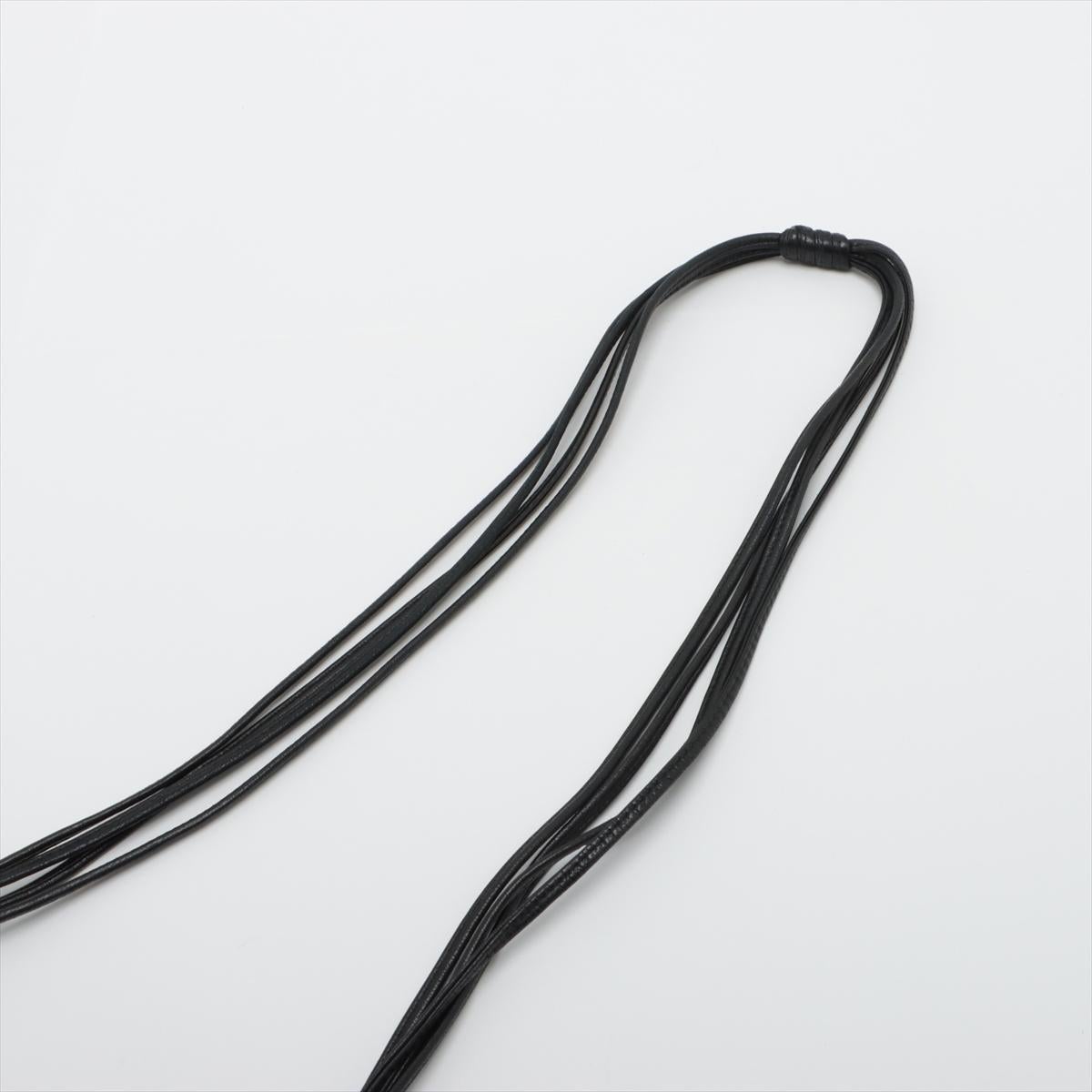 Chanel Matelasse Lambskin Tassel Shoulder Bag Black 2