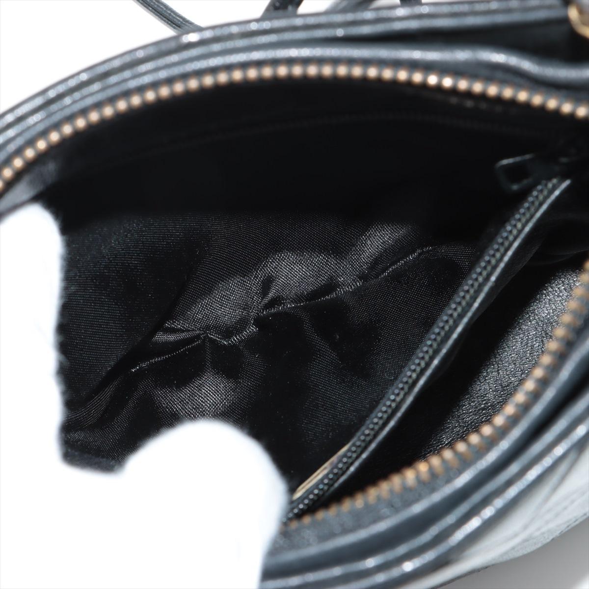 Chanel Matelasse Lambskin Tassel Shoulder Bag Black 4