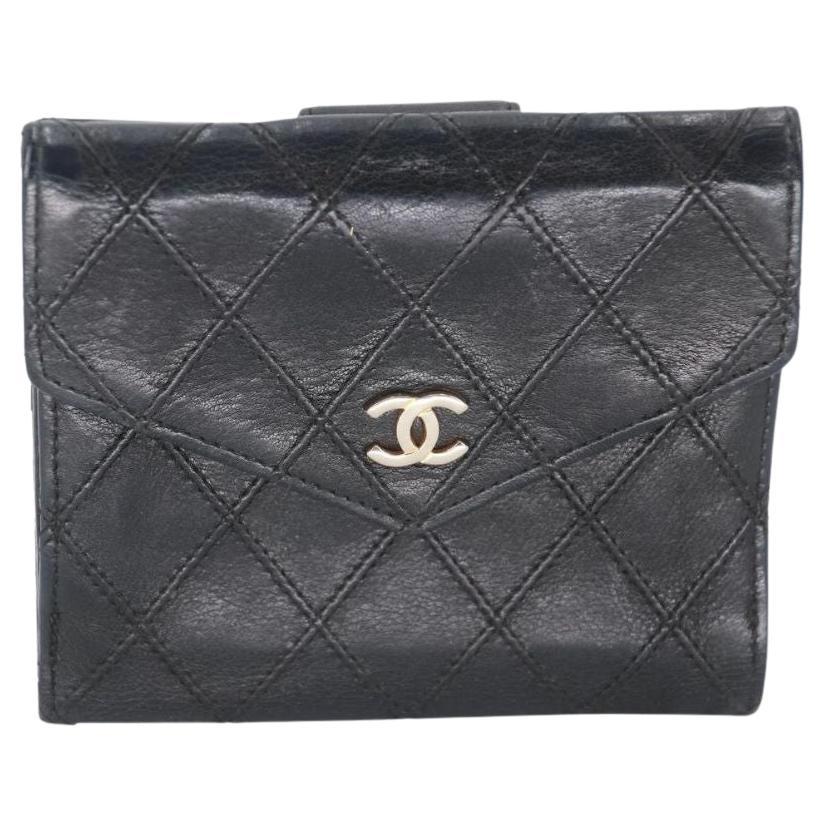Chanel Caviar Long Large Quilted CC Zip Wallet CC-1104P-0007