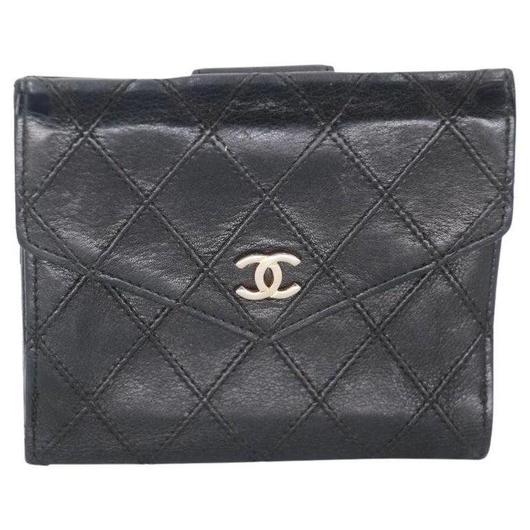 Chanel Matelasse Quilted Lambskin Flap Wallet CC-1104P-0006 at 1stDibs