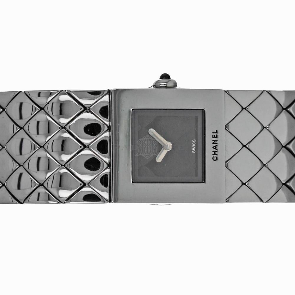 Chanel Matelasse Reference #:Unknown. Women's  stainless steel, CHANEL, Matelasse  Matelasse, swiss quartz. Verified and Certified by WatchFacts. 1 year warranty offered by WatchFacts.