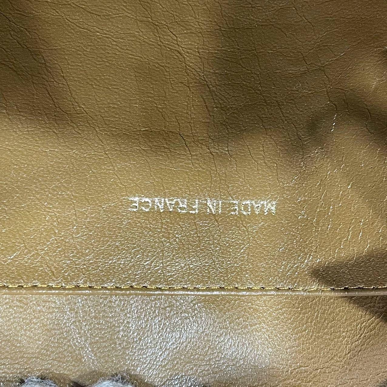Chanel Matelasse Tan Brown Suede Gold Double Chain Coco Charm Medium Bag en vente 3