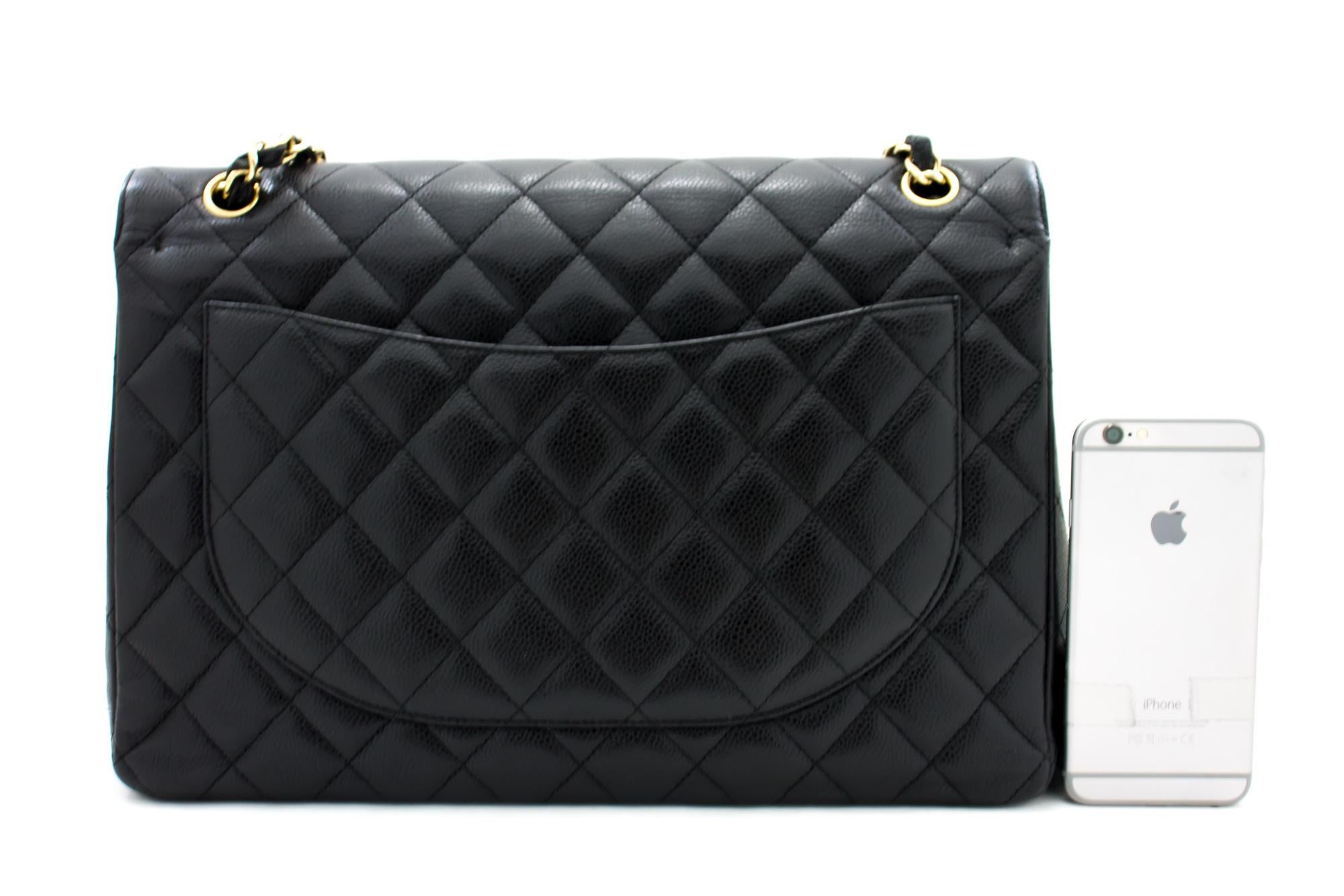 Black CHANEL Maxi 13