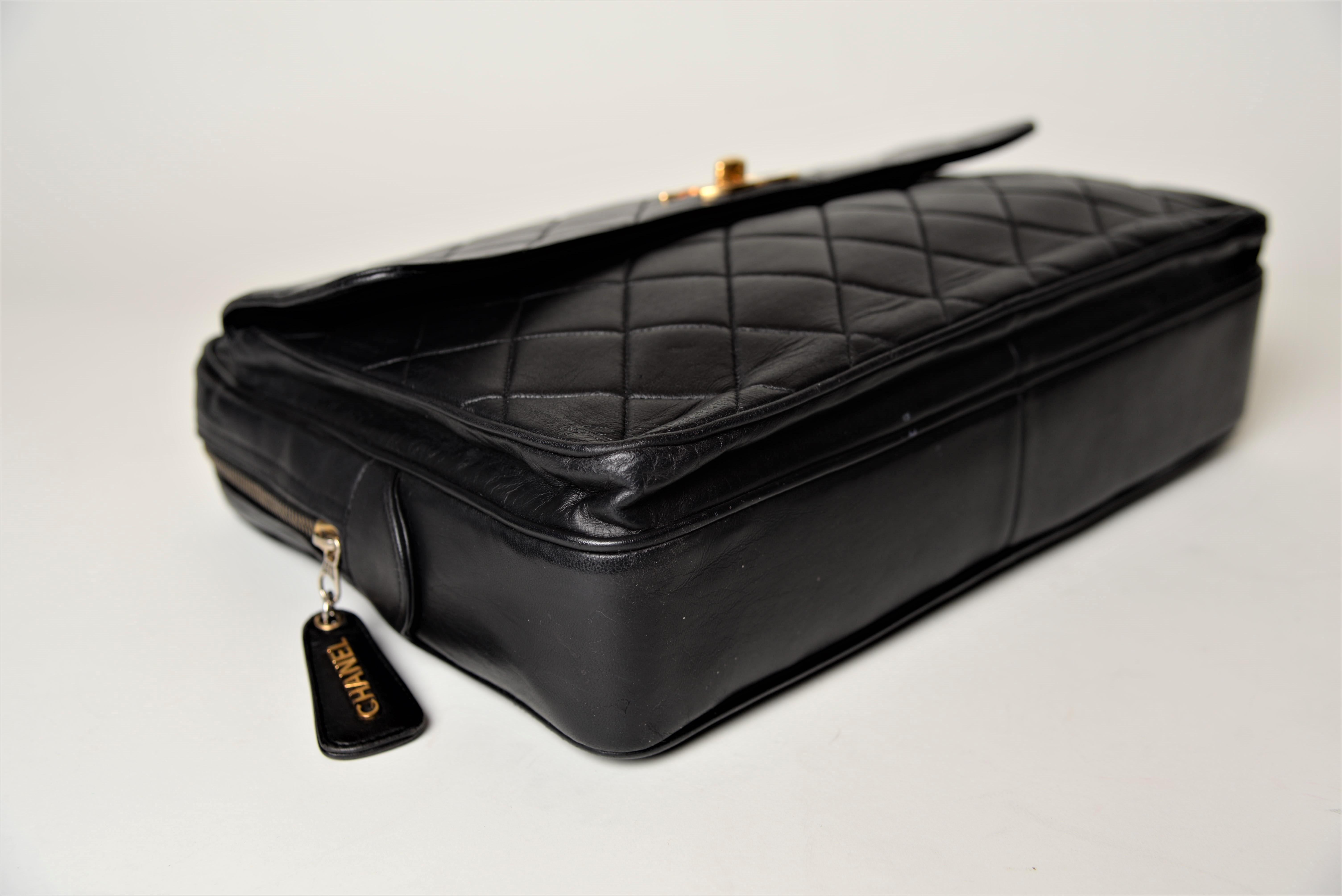 Chanel Maxi Flap Bag Camera Case Vintage For Sale at 1stDibs chanel