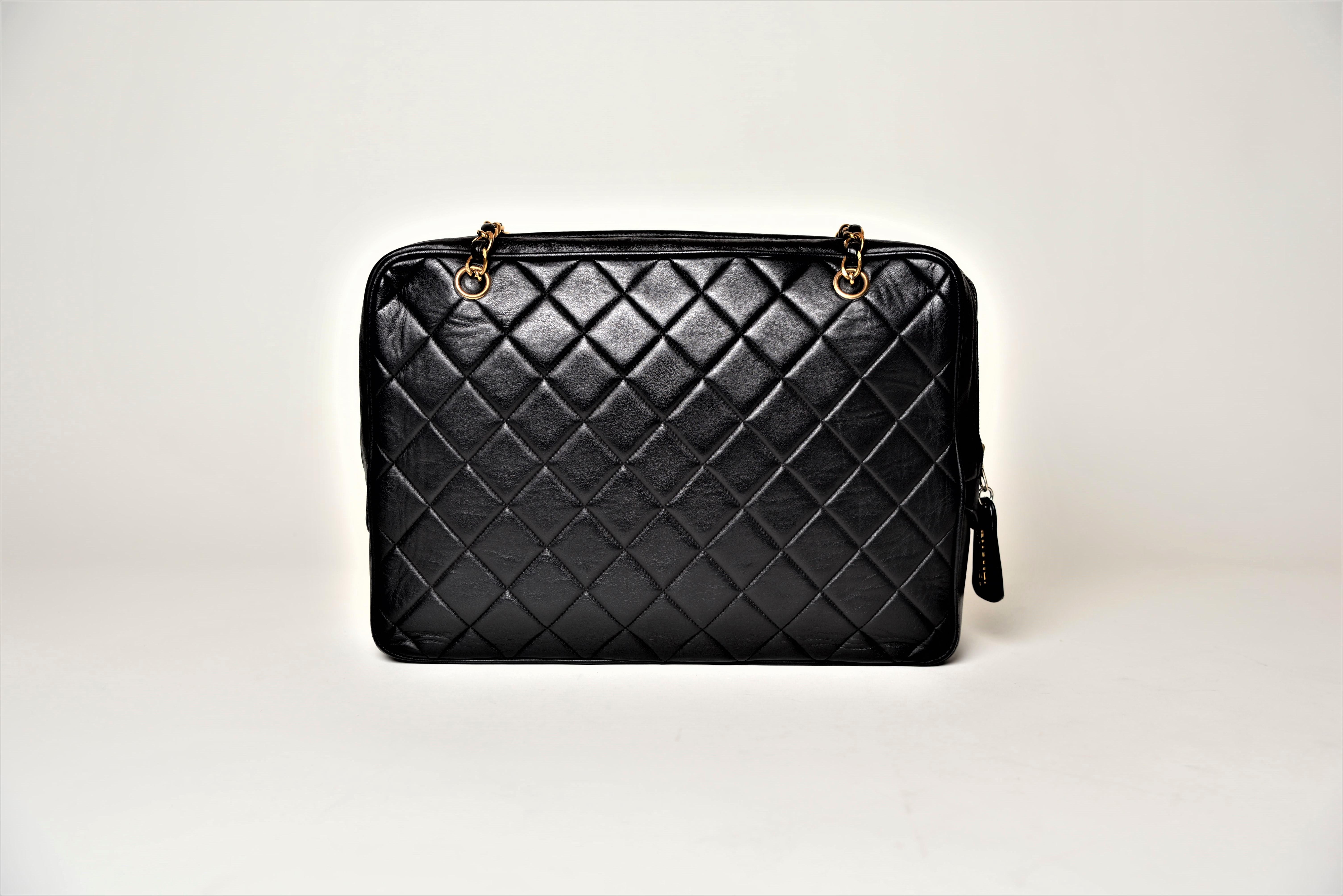 Chanel Maxi Flap Bag Camera Case Vintage For Sale at 1stDibs chanel
