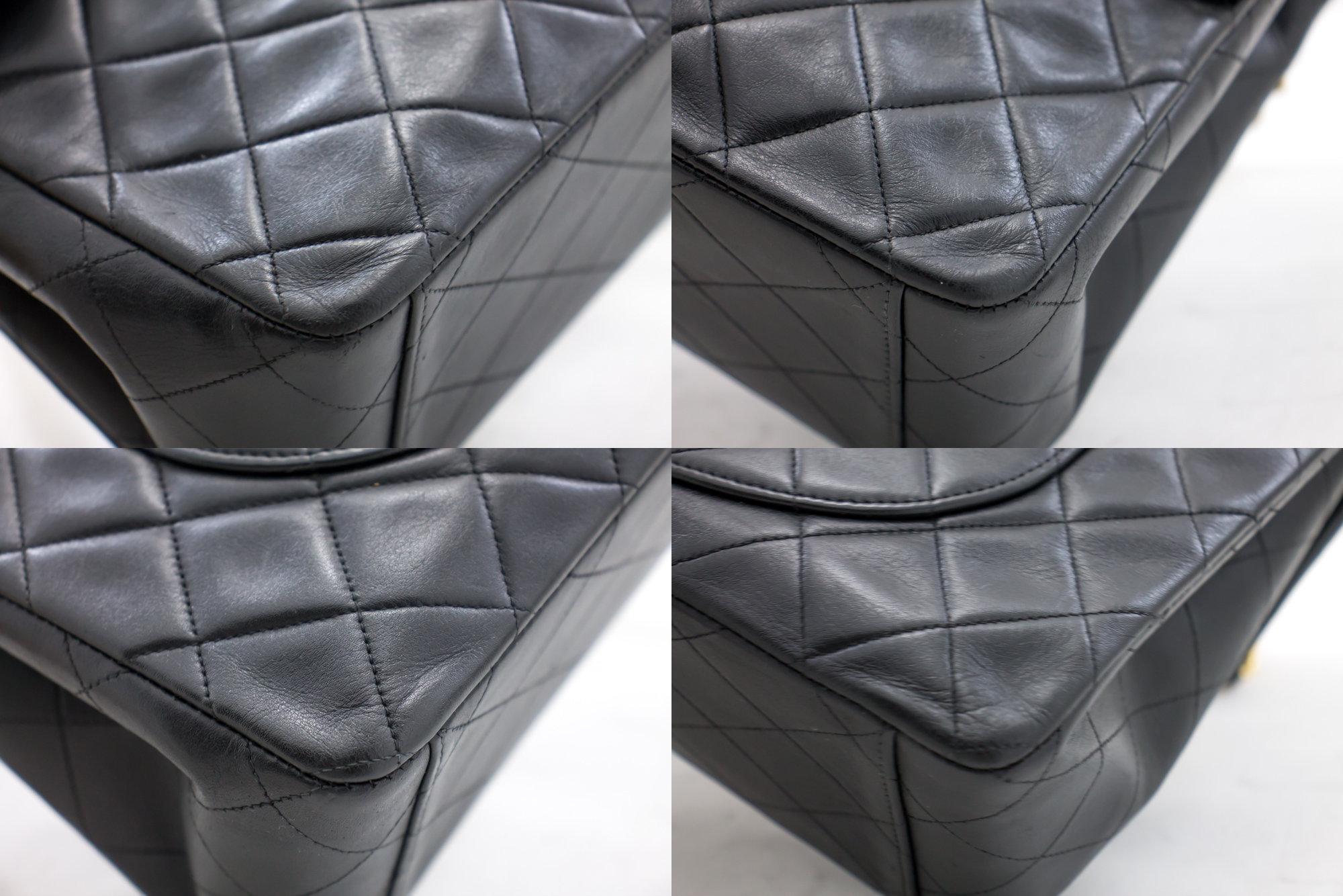 Black Chanel Maxi Flap Shoulder Bag  For Sale