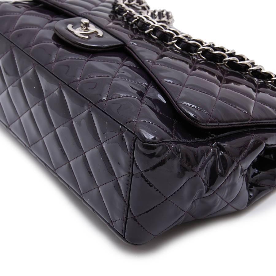 chanel maxi patent leather