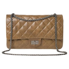 Chanel Maxi Jumbo Reissue Double-Flap Green
