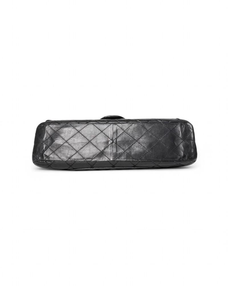 Chanel Maxi Jumbo Reissue Black For Sale 3