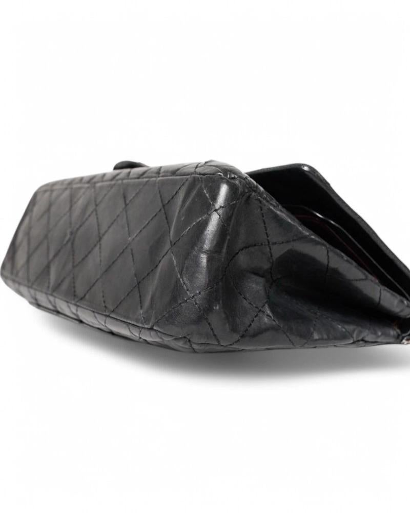 Chanel Maxi Jumbo Reissue Black For Sale 5