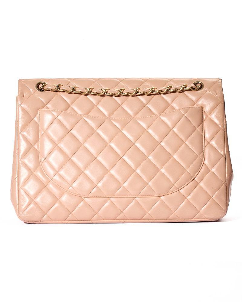 Chanel Maxi Jumbo Timeless Rosa Blush In condizioni ottime in vendita a Torre Del Greco, IT