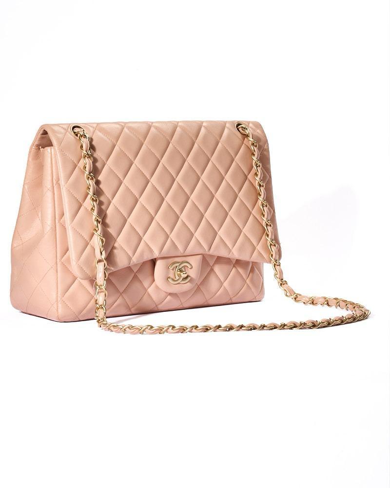 Chanel Maxi Jumbo Timeless Rosa Blush in vendita 2