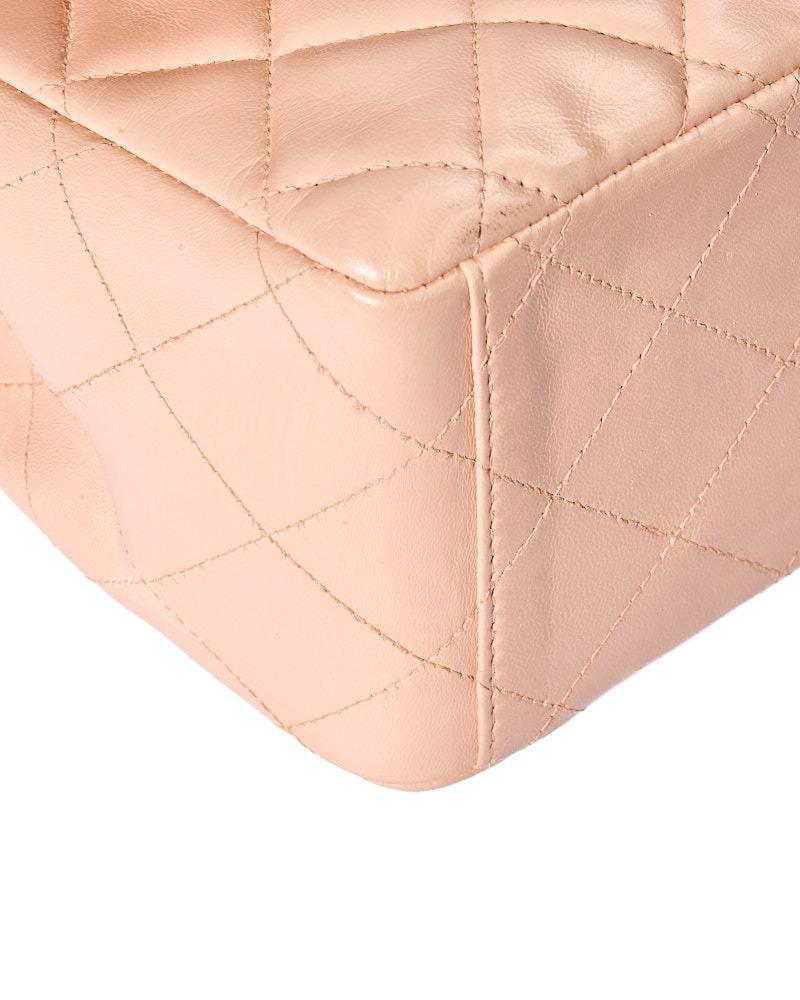 Chanel Maxi Jumbo Timeless Rosa Blush in vendita 3