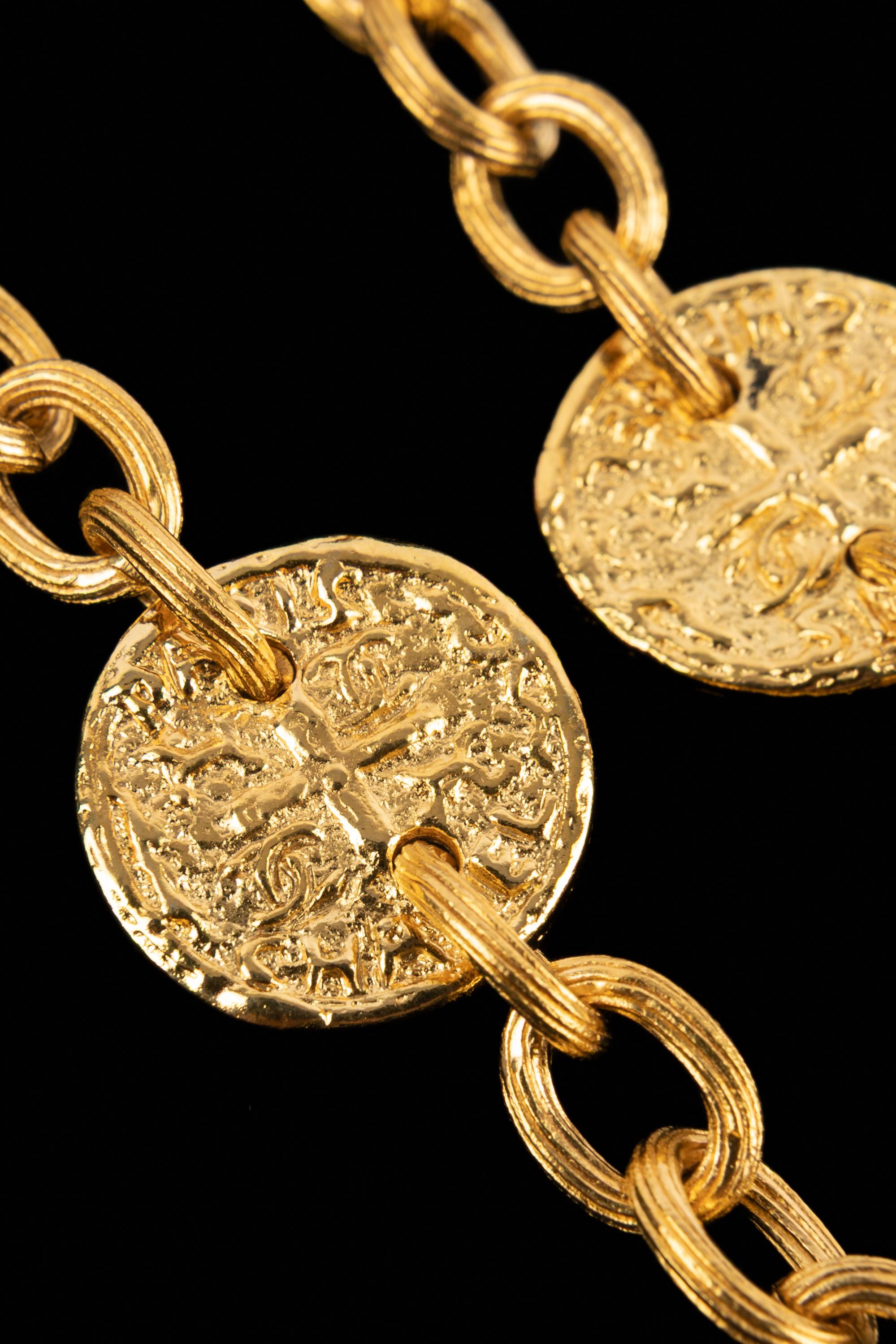 Chanel medallion necklace 1993 2