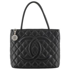 Chanel Medallion Tote Quilted Caviar,