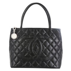 Chanel Medallion Tote Quilted Caviar Chanel Medallion Tote Quilted Caviar