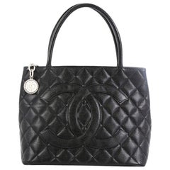 Chanel Medallion Tote Quilted Caviar Chanel Medallion Tote Quilted Caviar