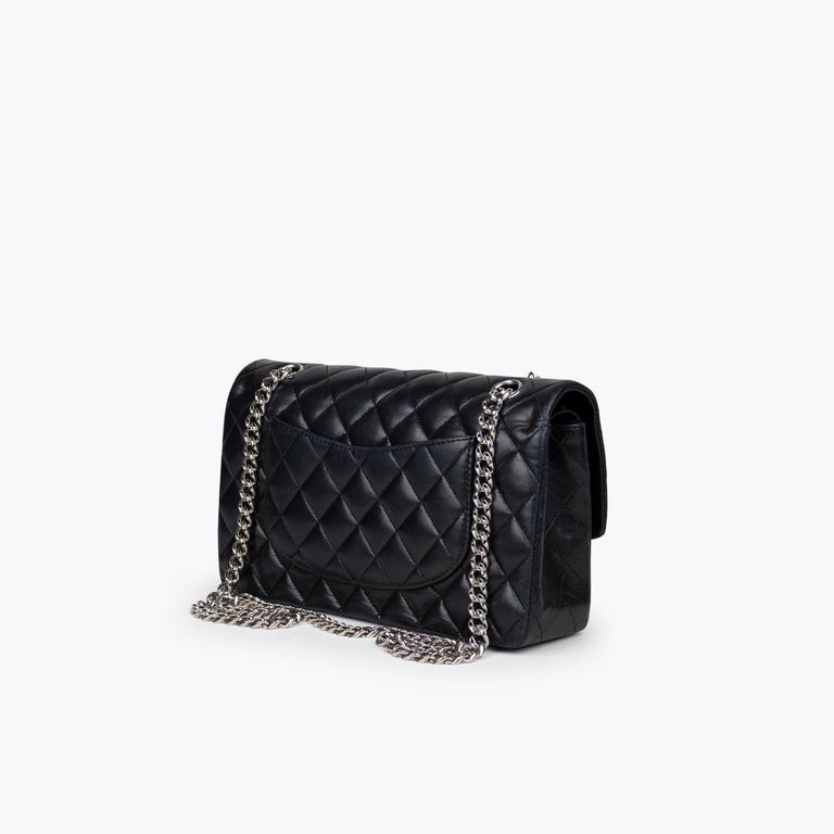 Chanel Metallic Silver Quilted Bubble CC Small Flap Bag